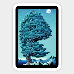 Colossal Whimsical Tree Sticker